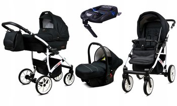 Wózek 4w1 dziecięcy BabyLux Largo + baza ISOFIX - BabyLux