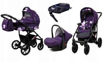 Wózek 4w1 dziecięcy BabyLux Largo + baza ISOFIX - BabyLux