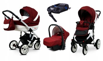 Wózek 4w1 dziecięcy babylux lilly + baza isofix - BabyLux