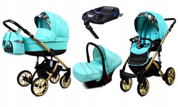 Wózek 4w1 dziecięcy BabyLux Lumio + baza Isofix - BabyLux