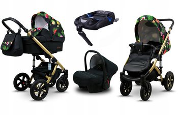 Wózek 4w1 dziecięcy BabyLux Sky Lark + baza Isofix - BabyLux