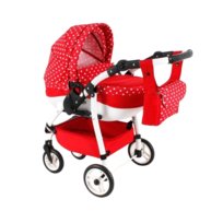 Wózek dla lalek Adbor Lily Sport ze skrętnymi przednimi kołkami ls-12