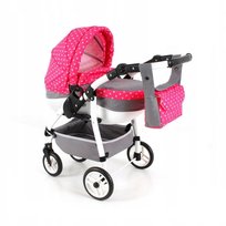 Wózek dla lalek Adbor Lily Sport ze skrętnymi przednimi kołkami