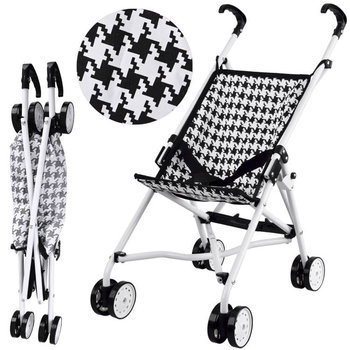Wózek dla lalki spacerowy zabawkowy dla dzieci zabawka wózek lalka pepitka - JOKOMISIADA