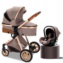 WÓZEK DZIECIĘCY 3w1 FOTELIK SPACERÓWKA GONDOLA LEKKI WIELOFUNKCYJNY