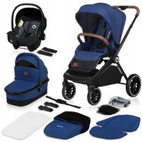 WÓZEK dziecięcy wielofunkcyjny 3w1 Lionelo MIKA Spacerówka Gondola Fotelik