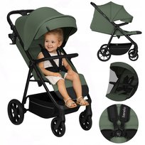 Wózek Spacerowy Amortyzacja Spacerówka Składany Duże Koła Lionelo Iva