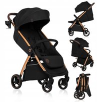 WÓZEK SPACEROWY DO 22 BEZOBSŁUGOWE KOŁA SZYBKIE SKŁADANIE LIONELO INGRID