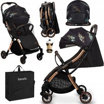 Wózek spacerowy do samolotu lekki + Torba Akcesoria JULIE ONE LIONELO 22kg
