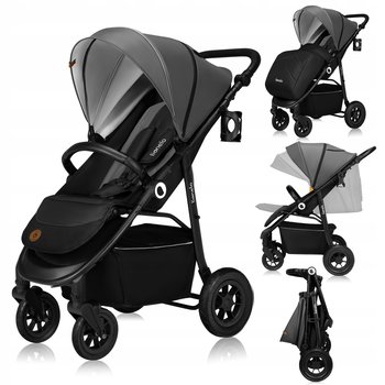 Wózek spacerowy lekki Spacerówka do 22kg POMPOWANE duże koła Lionelo Natt - Lionelo