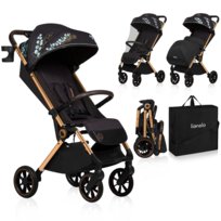 Wózek spacerowy spacerówka do 22kg DUŻE KOŁA + Akcesoria Lionelo Cloe