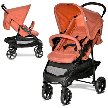 Wózek spacerowy spacerówka lekka podręczna Lorelli Rome pomarańczowa Ginger - Lorelli