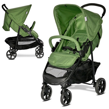 Wózek spacerowy spacerówka lekka podręczna Lorelli Rome zielona - Lorelli