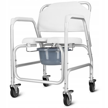 Wózek toaletowy sanitarny przenośna toaleta dla niepełnosprawnych i seniorów 4FIZJO - 4FIZJO