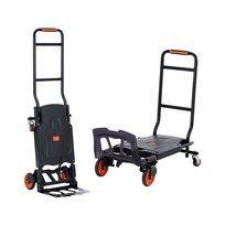 Wózek transportowy aluminiowy 136 kg 2w1 składany - wózek/platforma Vevor