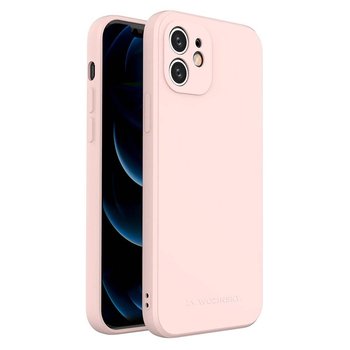 Wozinsky Color Case silikonowe elastyczne wytrzymałe etui iPhone XR różowy - Wozinsky