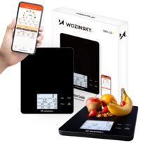 Wozinsky inteligentna waga kuchenna bluetooth - czarny Wozinsky