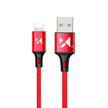 Wozinsky Kabel Przewód Usb - Lightning 2,4A 2M Czerwony (Wuc-L2R) - Wozinsky