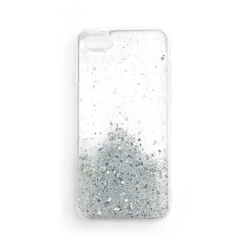 Wozinsky Star Glitter błyszczące etui pokrowiec z brokatem Samsung Galaxy A22 5G przezroczysty - Hurtel