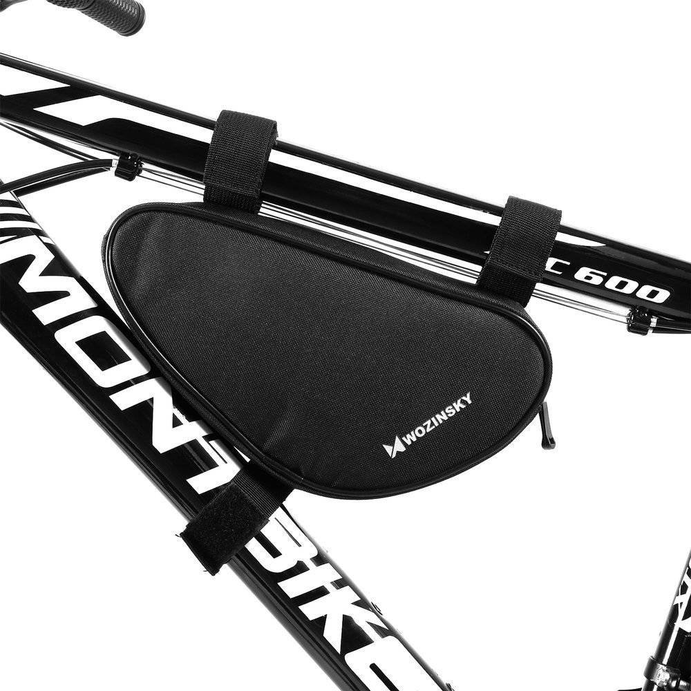Wozinsky torba rowerowa na ramę roweru 1,5 L czarny (WBB11BK), bikepacking,