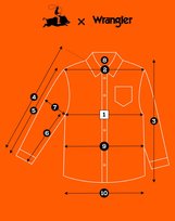 Wrangler 1 PKT CORDUROY SHIRT Navy klasyczna koszula sztruksowa męska L Wrangler