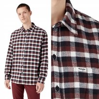 Wrangler 1 POCKET SHIRT Dahlia KOSZULA W KRATĘ REGULAR FIT XXL Wrangler