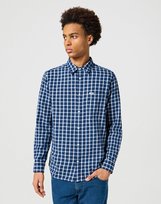 WRANGLER 1PKT SHIRT BLACK IRIS 112356771 M