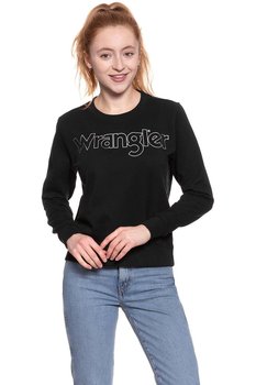 Wrangler, Bluza damska, Crew Sweat Black W6079Hy01, rozmiar XS - Wrangler