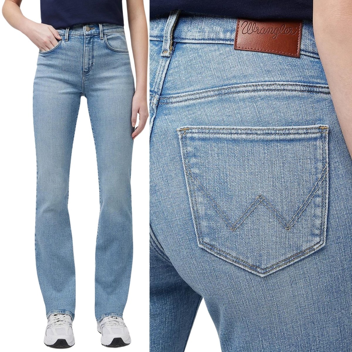 Wrangler BOOTCUT Southeast rozszerzane damskie spodnie jeansowe W30 L34