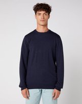 Wrangler Crew Kint Męski Sweter Navy W8A0Pd114-S Wrangler
