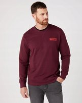 WRANGLER CREW SWEATSHIRT WINETASTING W6X4HAR40 S
