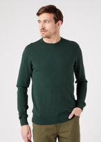 Wrangler Crewneck Knit Męski Sweter Klasyczny Sycamore W8A02Pg49-L