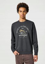 WRANGLER CREWNECK SWEATSHIRT FADED BLACK 112357385 M