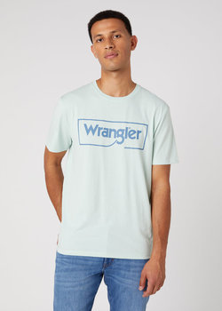 Wrangler Frame Logo Tee Męski T-Shirt Koszulka Logo Surf Spray W70Jd3X6U-2Xl - Inna marka