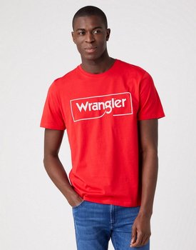 Wrangler Frame Logo Tee Męski T-Shirt Koszulka W70Jd3X47-4Xl - Inna marka