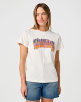 WRANGLER GRAPHIC TEE VINTAGE WHITE 112362566 XS
