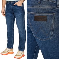 Wrangler GREENSBORO Blue Arcade WEATHER ANYTHING CIEMNY DżINS W33 L34
