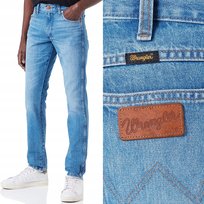 Wrangler GREENSBORO Blue Bill BEZ STRECZU W48 L34