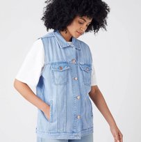 WRANGLER HERITAGE VEST ICE ICE BABY W474PI41V L