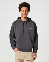 WRANGLER HOODIE FADED BLACK 112357324 M