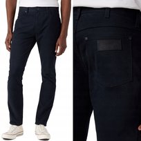 Wrangler LARSTON SLIM TAPERED Black CZARNE W31 L30 Wrangler