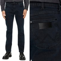 Wrangler LARSTON SLIM TAPERED New Cloudy Skies GRANATOWY DżINS W32 L30 Wrangler