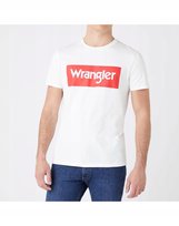 WRANGLER LOGO TEE OFF WHITE 112142862 W7MSD3737 M Wrangler
