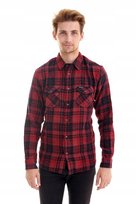WRANGLER LS 2PKT SHIRT BIKING RED W5970NX2G S