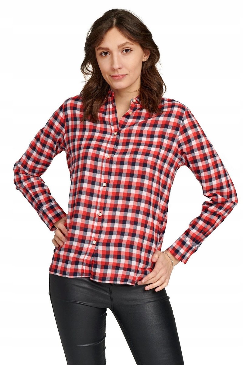 Camisa De Manga Larga Wrangler Western Para Hombre – Corte Regular, 100% Algodón Africano Y Reciclado, Color Azul