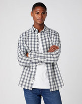 Wrangler Non Pkt Shirt Męska Koszula Krata Seedpearl Beige W5G1Brxnz-M