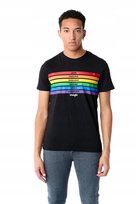 WRANGLER PRIDE TEE BLACK W770D3100 S Wrangler