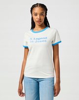 WRANGLER RINGER TEE VINTAGE WHITE 112362570 XL