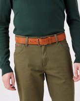 WRANGLER RUGGED BELT COGNAC W0J2U1X81 85