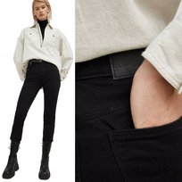 Wrangler SLIM Perfect Black CZARNY DżINS W38 L32